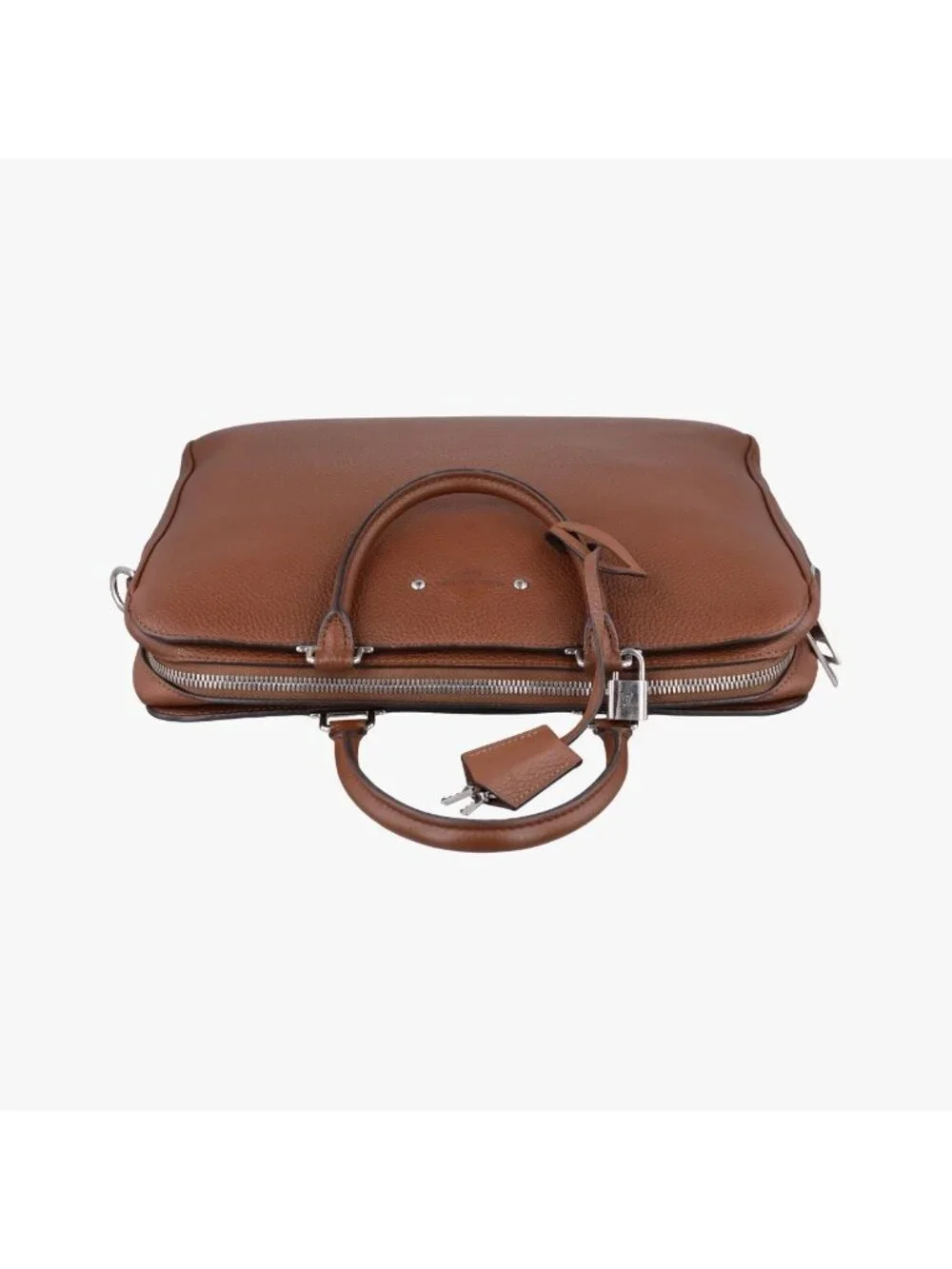 Louis Vuitton Alma Briefcase MM Abanu Taurillon Leather